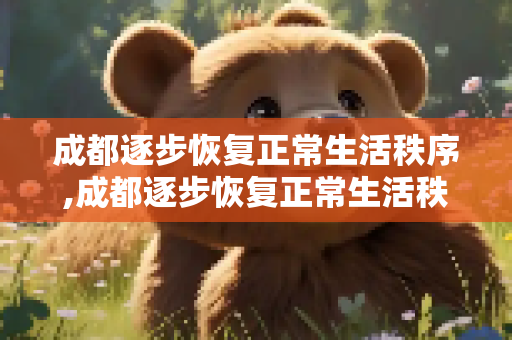 成都逐步恢复正常生活秩序,成都逐步恢复正常生活秩序