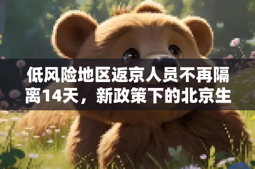 低风险地区返京人员不再隔离14天，新政策下的北京生活指南,低风险地区返京不再隔离14天