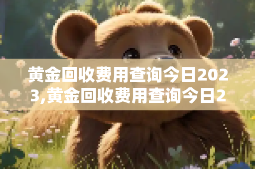 黄金回收费用查询今日2023,黄金回收费用查询今日2023