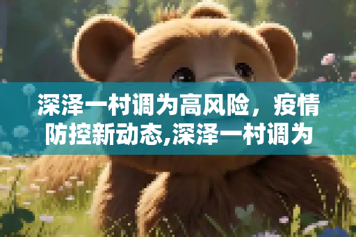 深泽一村调为高风险，疫情防控新动态,深泽一村调为高风险