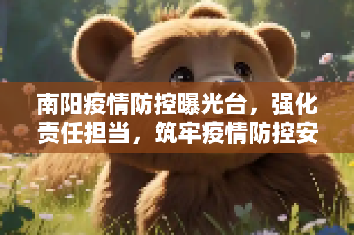 南阳疫情防控曝光台，强化责任担当，筑牢疫情防控安全防线,南阳疫情防控曝光台
