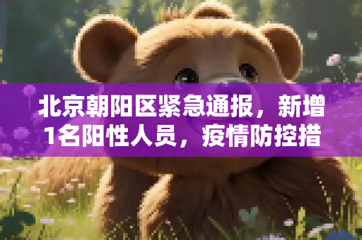 北京朝阳区紧急通报，新增1名阳性人员，疫情防控措施升级,北京朝阳新增1名阳性人员