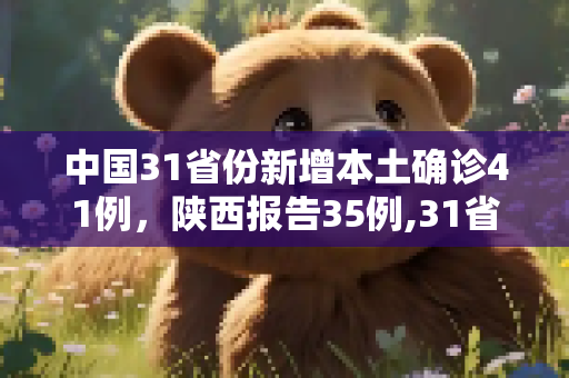 中国31省份新增本土确诊41例，陕西报告35例,31省份新增本土确诊41例陕西35例