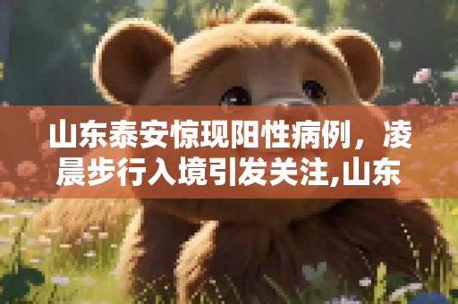 山东泰安惊现阳性病例，凌晨步行入境引发关注,山东现1例阳性:凌晨步行进入泰安