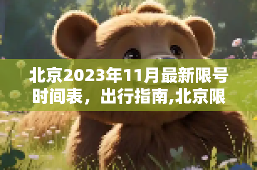 北京2023年11月最新限号时间表，出行指南,北京限号2023年11月最新限号时间表