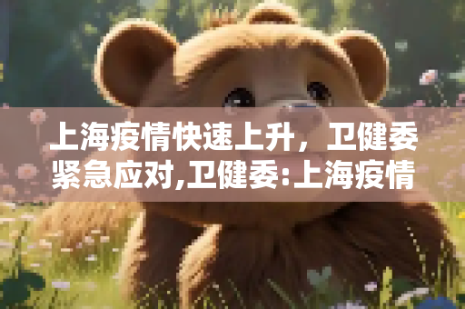 上海疫情快速上升，卫健委紧急应对,卫健委:上海疫情正快速上升