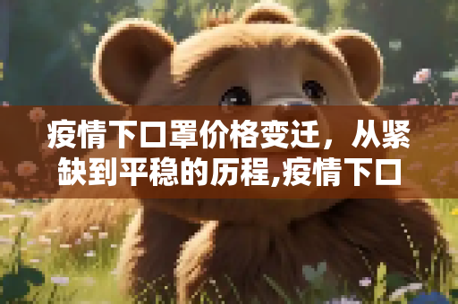 疫情下口罩价格变迁，从紧缺到平稳的历程,疫情下口罩价格变迁