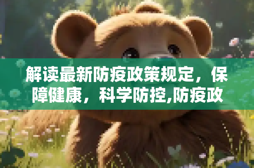 解读最新防疫政策规定，保障健康，科学防控,防疫政策最新规定
