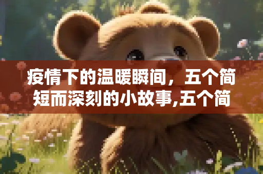疫情下的温暖瞬间，五个简短而深刻的小故事,五个简短而深刻的疫情小故事瞬间